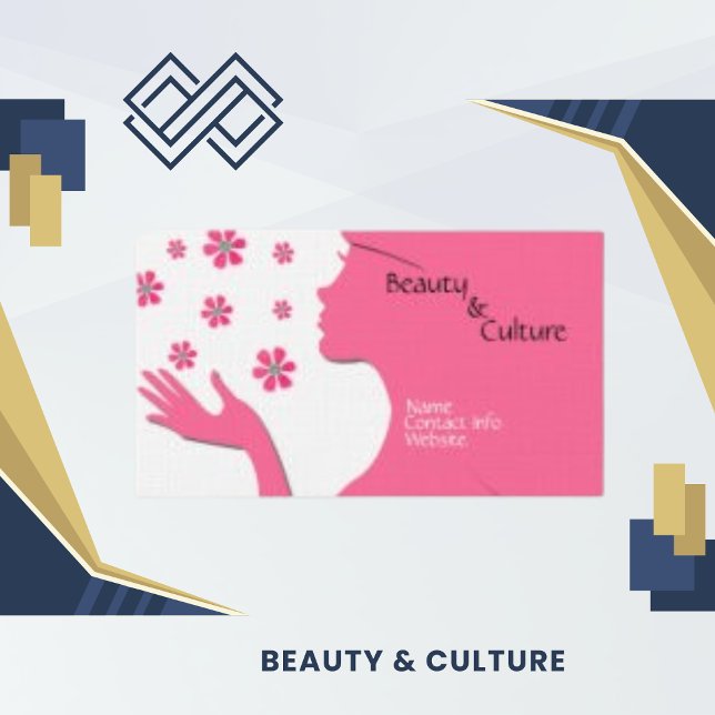 Carte D'appel Élégant papier de lin de qualité supérieure chic (Créateur téléchargé)