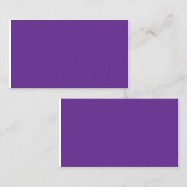 Carte D'appel Élever votre conception de site Web avec un violet (Devant / Derrière)