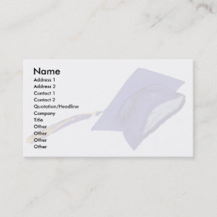 Carte D'appel GraduationMortar, nom, adresse 1, adresse 2, C…