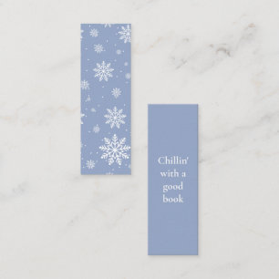 Carte D'appel Hiver Chillin' time Mini Signet Calling Card