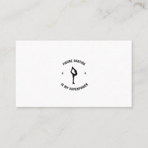 Carte D'appel Le patinage artistique est ma superpuissance