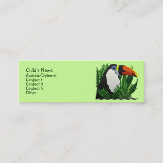 Carte D'appel Le toucan grand
