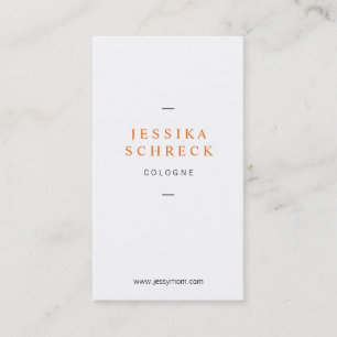 Carte D'appel léger et fin avec cuivre