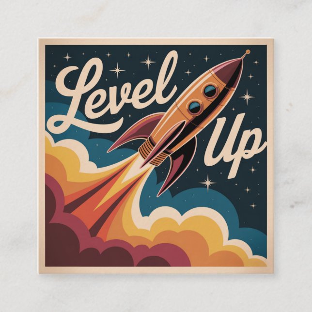 Carte D'appel Level Up (Devant)