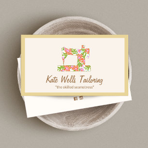 Carte D'appel Machine à coudre à vapeur