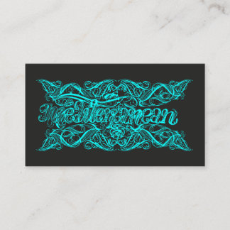 Carte D'appel Mediterranean - Calligraphy