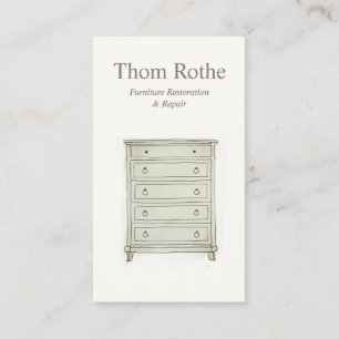 Carte D'appel Meubles Restauration, finition et réparation Cal