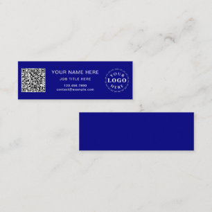 Carte d'appel mince marine professionnelle pour ré