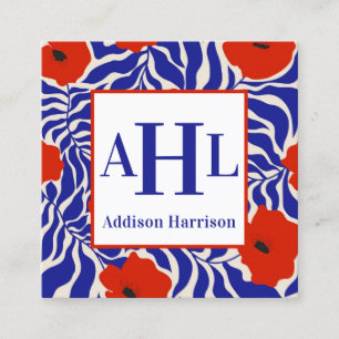 Carte d'appel Monogramme, Cartes de fermeture Mono