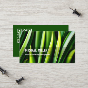 Carte D'appel Moulage de pelouse QR personnalisé