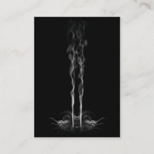 Carte d'appel noire SMOLDER NOIR Dragon Smoke