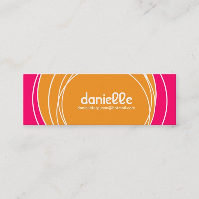 Carte D'appel Petite mini télécarte (Devant)