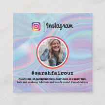 Photo couleur Instagram Holographie tendance