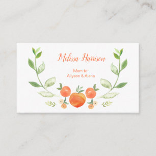 Carte d'appel pour les familiers et les mamans ver