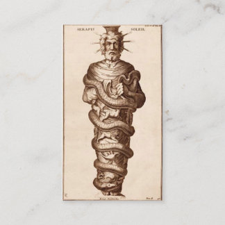 Carte D'appel Serapis Bey Chohan du quatrième rayon