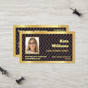 Carte D'appel 🏛️ signature d'un prêt notaire QR personnalisé