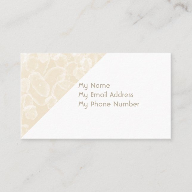 Carte d'appel simple (Devant)