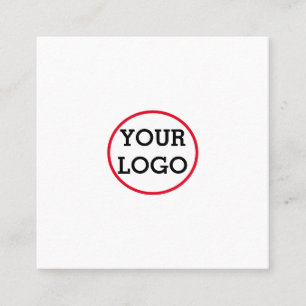 CARTE D'APPEL SIMPLE MINIMAL AJOUTER VOTRE LOGO TEXTE PERSONNALI