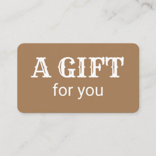 Carte D'appel simple minimum ajouter votre nom adresse texte log