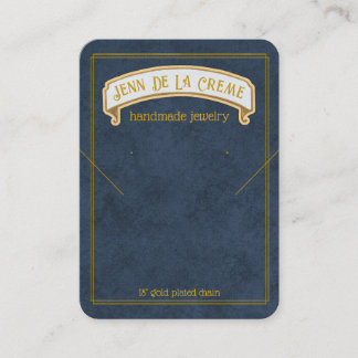 Carte D'appel Soirée Sahara Sky Bijoux Display