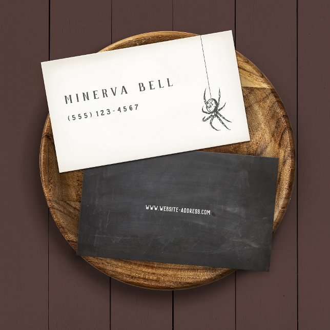 Carte D'appel Spider Halloween (Créateur téléchargé)