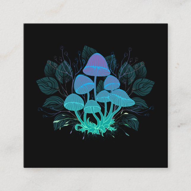 Carte D'appel Tabourets dans Bushes (Devant)