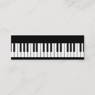 Carte D'appel Télécarte de clavier de piano
