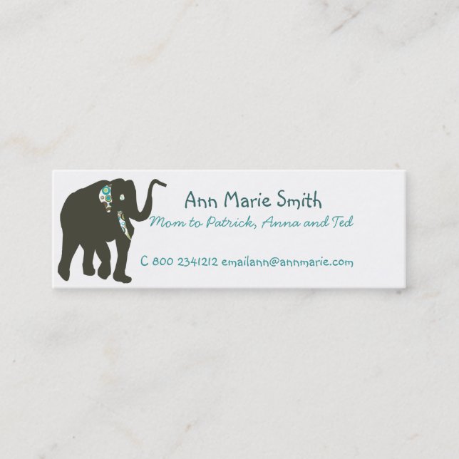 Carte D'appel Télécarte de maman (Devant)