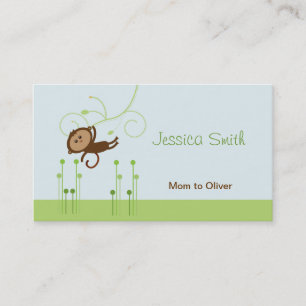 Carte D'appel Télécarte de maman de singe