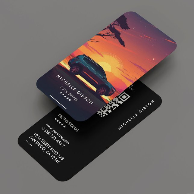 Carte D'appel Transport Taxi Guide Tour Guide Minimal (Transport Taxi Driver Tour Guide Minimal Calling Card
)