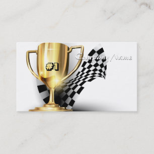 Carte D'appel Trophée d'or simple père Fête des pères