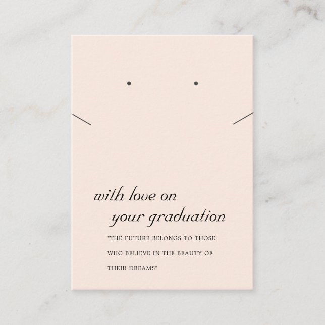 CARTE D'APPRÉCIATION DE LA COULEUR ROSE BLANCHE (Devant)