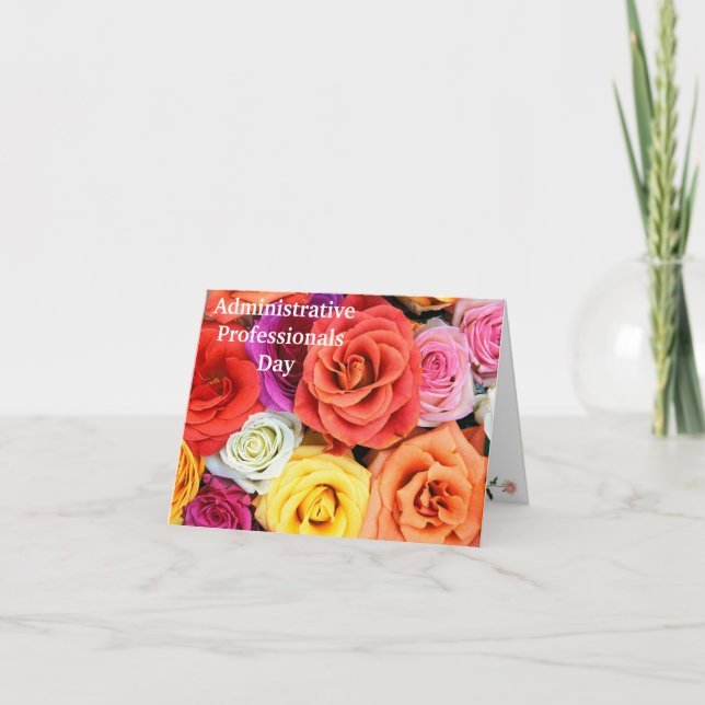 Carte d'appréciation pour les administrateurs (Devant)