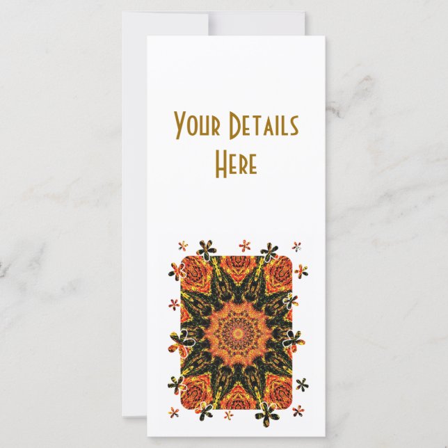 CARTE D'ARBRE (Devant)