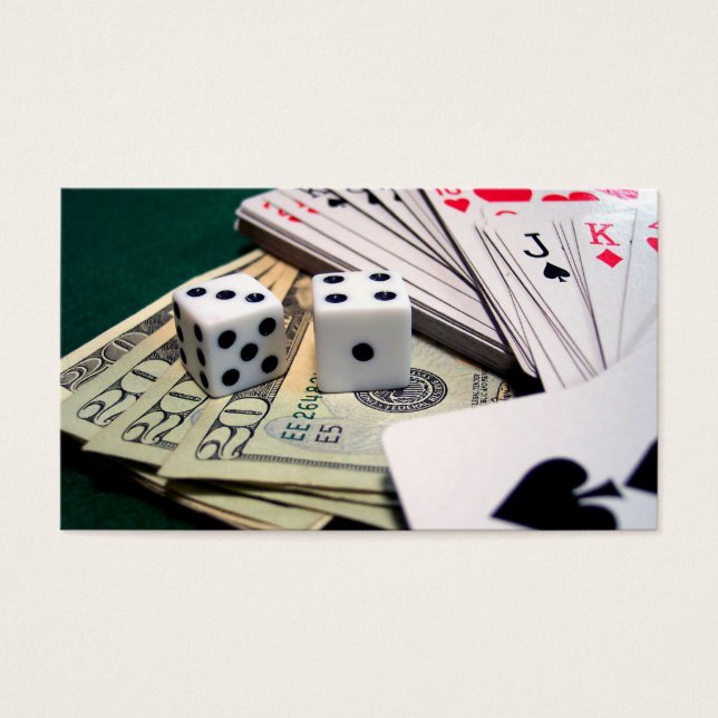 Carte d'argent dés (Devant)