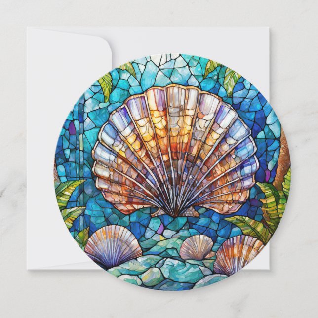 Carte d'art aloha hawaïenne vierge (Devant)