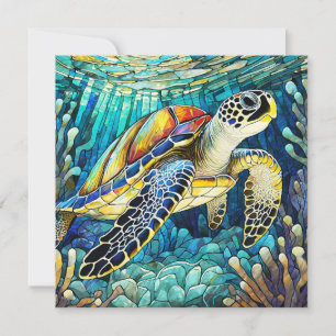 Carte d'art aloha hawaïenne vierge