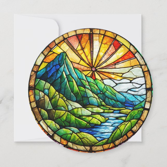 Carte d'art aloha hawaïenne vierge (Devant)