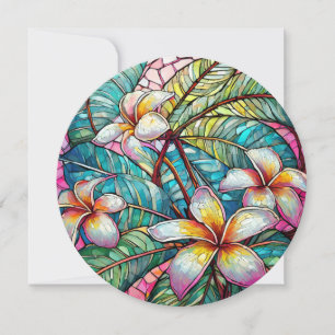 Carte d'art aloha hawaïenne vierge