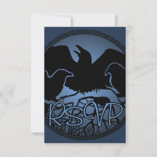 Carte d'art autochtone personnalisée Raven Art RSV