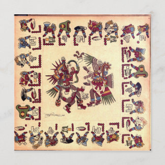 Carte d'art Aztec