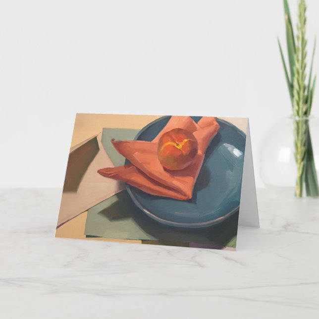 Carte d'art, carte de voeux vierge. Par Sarah (Devant)