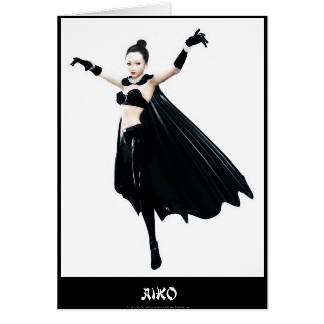 Carte d'art d'Aiko (Devant)