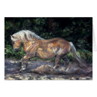 Carte d'art de brise de soirée