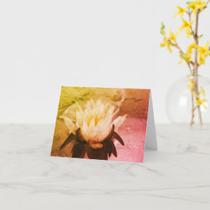 Carte d'art de Lotus Lotus Water Lily