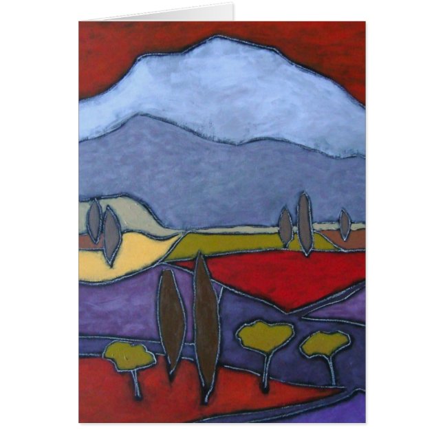 Carte d'art de Mont Ventoux I (Devant)