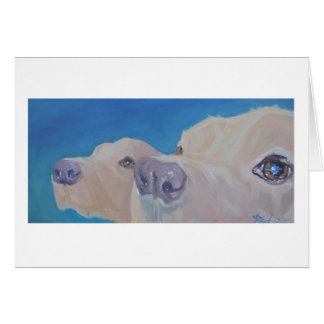 Carte d'art Labrador Retriever