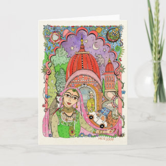 Carte d'art - Le cadeau