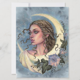 Carte d'art Neoma Imaginaire New Moon Enchantress
