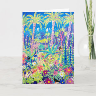 Carte d'art : Peinture sur le jardin, Jardin de l'
